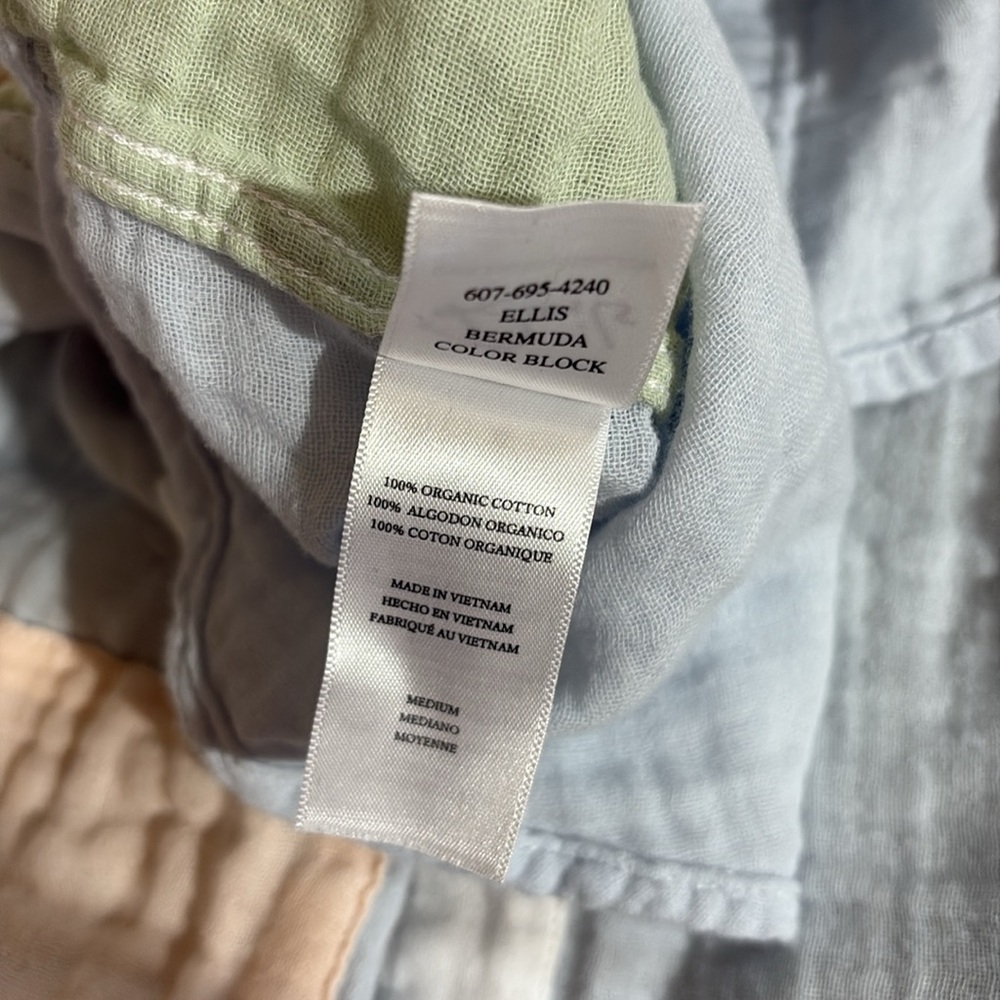 Rails Ellis Bermuda Color Block Button Front Shir… - image 4